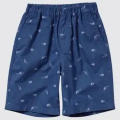 ユニクロ スミソニアン　イージーショートパンツ BL