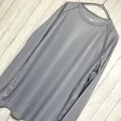 Columbia コロンビア 長袖Tシャツ グレー　ストレッチトップス　 Mのサムネイル