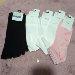 スリーコインズ ソックス 5足セット