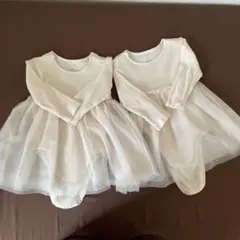 H&M　長袖　ベビー服　チュールスカート