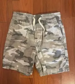 【美品】GAP 迷彩柄 ハーフパンツ　110㎝