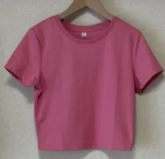 【タグ付新品】GU ドライミニT ピンク Mのサムネイル