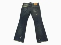 Dsquared2　ペイント ダメージ　デニム　ジーンズ　インディゴ　44　M