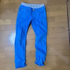 Lee 　カラーデニム　 ブルー　ロングパンツ 150 青