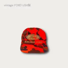 USA製 FORD 迷彩 トラッカー 美品 メッシュ アメ車 アーカイブ 激レア