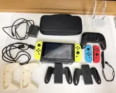 【中古品】Nintendo Switch 本体&そのため周辺機器セット
