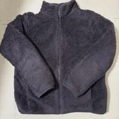 ユニクロ　フリース　150 ネイビー