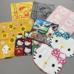 昭和レトロ　ハローキティ ハンカチ