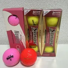新品SRIXON & Newing ゴルフボール１１個セットとゴルフインナー付きのサムネイル