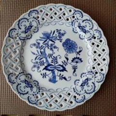美品】Blue Danube 中皿 19cm 4枚セットブルーダニューブ - メルカリ