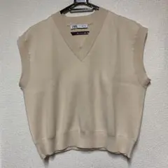 ZARA ザラ ニットベスト ノースリーブ