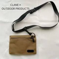 CLANE × OUTDOOR PRODUCTS ポーチ サコッシュ ベージュのサムネイル