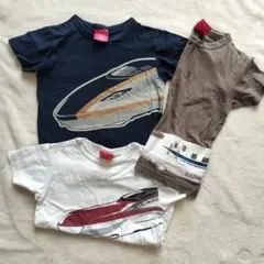 OJICO オジコ キッズ Tシャツ 電車 新幹線 6A こまち かがやきのサムネイル