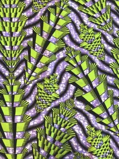 アフリカンワックスプリント*軽やかポリコットン