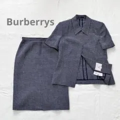 Burberrys セットアップ 38 ツイード調 上品 美品 バーバリー