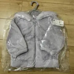 フリースジャケット 80cm ライトパープル