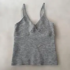 美品ニット　キャミソール