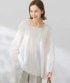 【未使用に近い】URBAN RESEARCH ROSSO レースブラウス