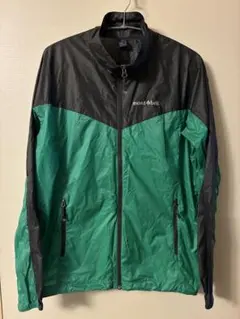 モンベル U.L.ストレッチ系 ウインドジャケット 軽量 ナイロン L