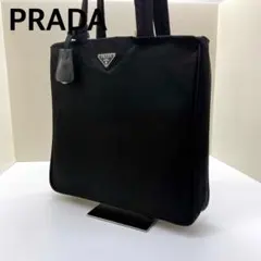 ✨人気✨PRADA ブラック ナイロン ショルダーバッグ　レディースメンズ