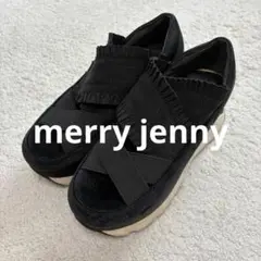 merry jenny メリージェニー スニーカー ブラック