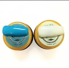 カラージェル ブルー ホワイト ターコイズ 2個 白 ジェルネイル