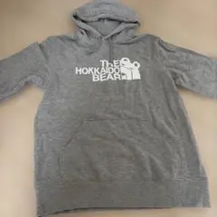 THE HOKKAIDO BEAR パーカー グレー L