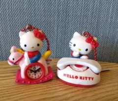 2019年 ☆ レトロ ☆ ハローキティ レプリカ チャーム 目覚まし時計&電話