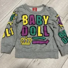 BABY DOLL カラフルトレーナー　90