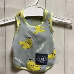 犬服　ハンドメイド　バナナ柄