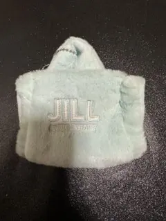 ジルスチュアート　ミニフラッフィー　トートバッグ　C ブルー　ガチャ