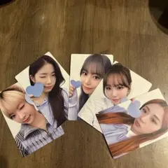 LE SSERAFIM トレカ 5枚セット　ファンクラブ限定