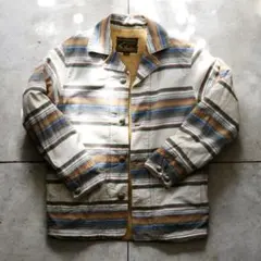 90s インディアンモトサイクル ネイティブ柄ジャケット 東洋エンタープライズ