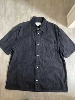 【定価￥12,590】ZARA ORIGINS コットン-ヘンプデニムシャツのサムネイル