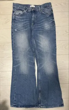 ZARA フレアデニムパンツ 40