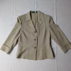 NEWYORKER ベージュ テーラードジャケット