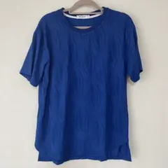 ⭐️匿名配送❣️シャツ メンズ 半袖 Tシャツ 大きいサイズ トップス 青