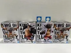 ワンピース KING OF ARTIST ルフィ フィギュア4体セット