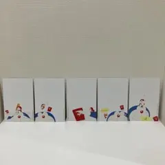 ドラえもんイラスト付き官製はがき 5枚セット