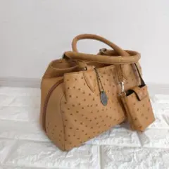 美品 JRA認定 オーストリッチ 大容量 ボストンバッグ 本革 パッチワーク 美品【JRAタグ】大容量 オーストリッチ パッチワーク ボストンバッグ