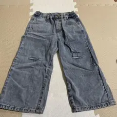 リトルウィークエンド　ダメージデニムパンツ 110サイズ