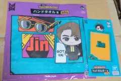 BTS タイニータン フォトホルダー と　ハンドタオル　ジン