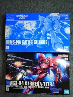 HGUC ガトー専用ゲルググ＋ガーベラテトラのサムネイル