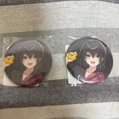 ましろ爻　DMMスクラッチ　温泉　缶バッジ