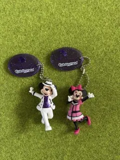 クラブマウスビート　ディズニー キーホルダー　キーチェーン　ミッキー　ミニー