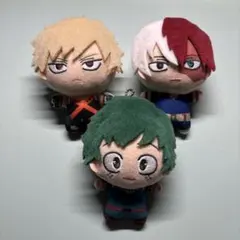 ちびぐるみ ぬいぐるみ 緑谷出久 爆豪勝己 轟焦凍