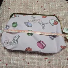 LADUREE　ラデュレ　新品　がま口　ポーチ　ライセンス終了　レアのサムネイル