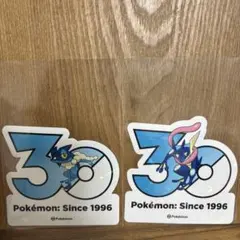 韓国限定】 ポケモン 30周年ステッカー コリンク ルクシオ レントラー