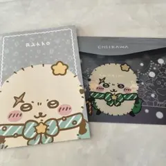 ちいかわ　セブンイレブン　フラットケース・A5ノート　ラッコ
