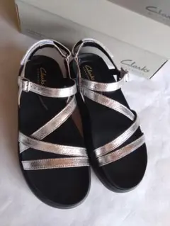 Clarks Aristella Rose　アリステラローズ　サンダル　24cmのサムネイル